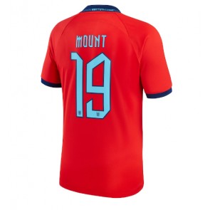 England Mason Mount #19 Bortatröja VM 2022 Kortärmad